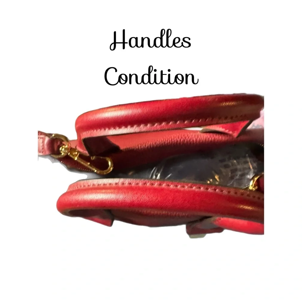 Michael Kors Cherry Red Satchel - Picture 11 of 16